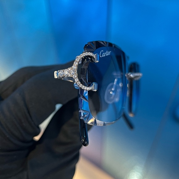 Diamond Cartier Vintage Glasses - Picture 6 of 9